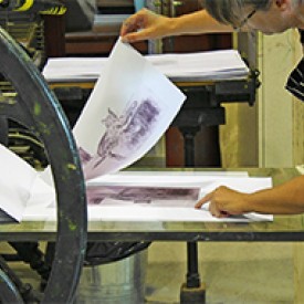 Screen Printing with paper and photo emulsion stencils